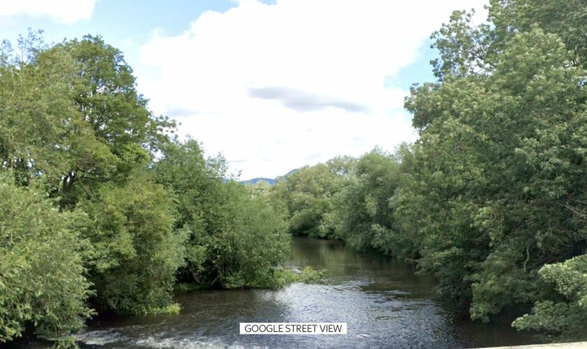 River Severn near Welshpool. File pic