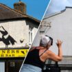 Fans of elusive artist believe Banksy has completed weeklong series of artwork with gorilla silhouette