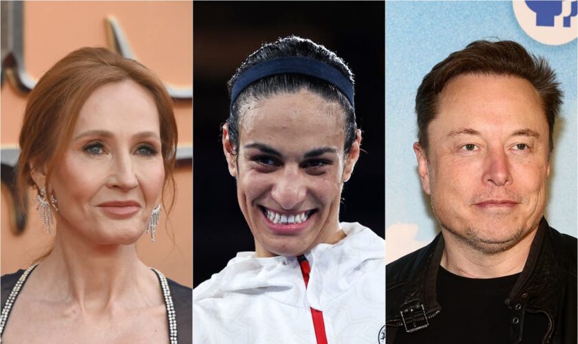 JK Rowling and Elon Musk named in Imane Khalif’s lawsuit over Olympics gender row