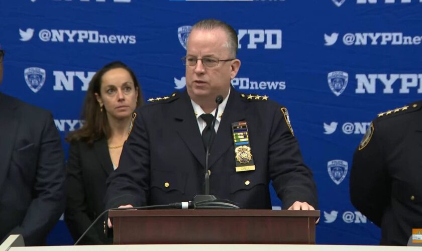 NYPD chief blasts NYC's sanctuary status after illegal migrant charged in knifepoint rape of woman