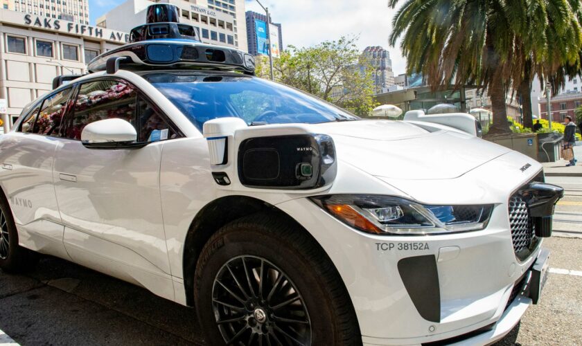 Waymo's driverless robot taxi. File pic: AP