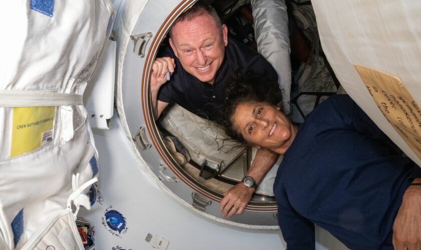 NASA's Boeing Crew Flight Test astronauts Butch Wilmore and Suni Williams. Pic: NASA Johnson