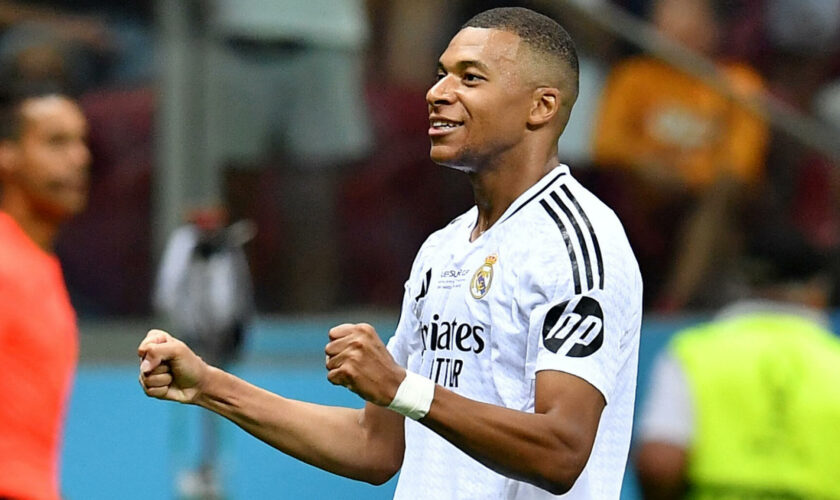 Real Madrid-Atalanta Bergame : Kylian Mbappé inscrit son premier but lors de la Supercoupe d’Europe