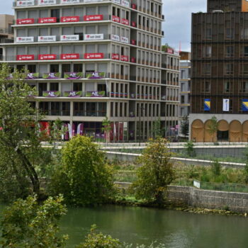 En face du village olympique, la cité de la Caravelle a “le regard tourné vers l’avenir”