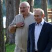 FILE PHOTO: Russian President Vladimir Putin and his Belarusian counterpart Alexander Lukashenko visit the Chapel of the Valaam Icon of the Mother of God on Svetly Island, Republic of Karelia, Russia July 26, 2024. Sputnik/Alexander Kazakov/Pool via REUTERS ATTENTION EDITORS - THIS IMAGE WAS PROVIDED BY A THIRD PARTY./File Photo