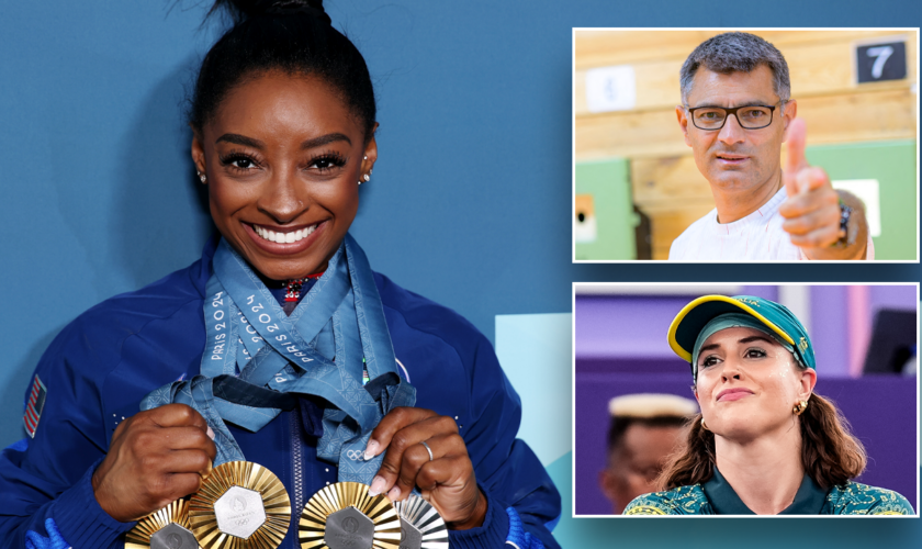 Top 10 moments from the 2024 Paris Olympics, including Simone Biles earning GOAT status