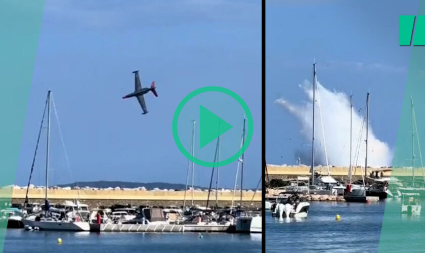 Un Fouga magister s’abîme en mer lors d’un spectacle aérien de la Patrouille de France dans le Var