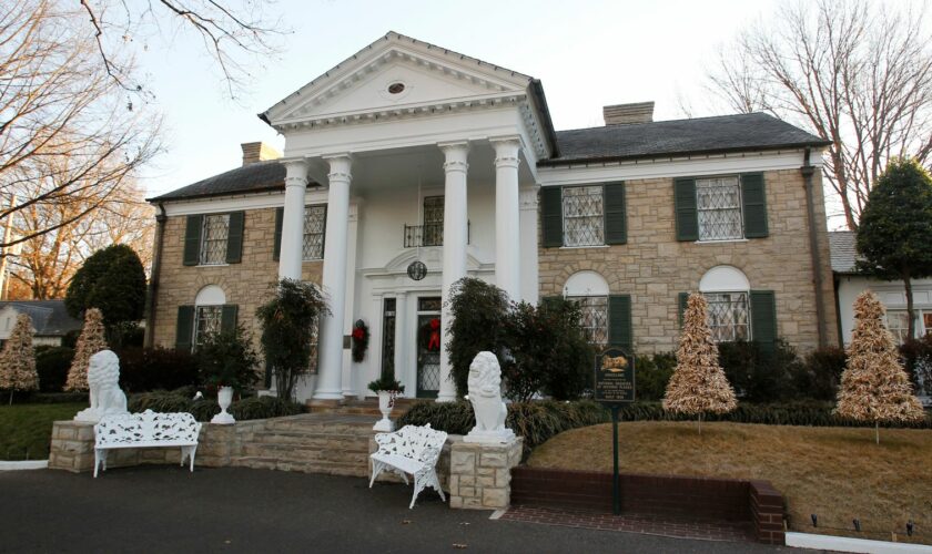 Graceland, Elvis Presley's former home. File pic: AP