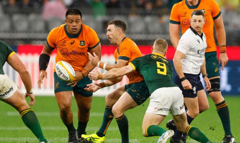 Australia v South Africa LIVE: Latest score and updates from Rugby Championship fixture in Perth