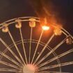 Zwei Schwerverletzte: Riesenrad auf Festival brennt