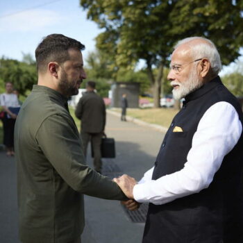 En visite historique à Kyiv, Narendra Modi plaide pour la paix avec Moscou