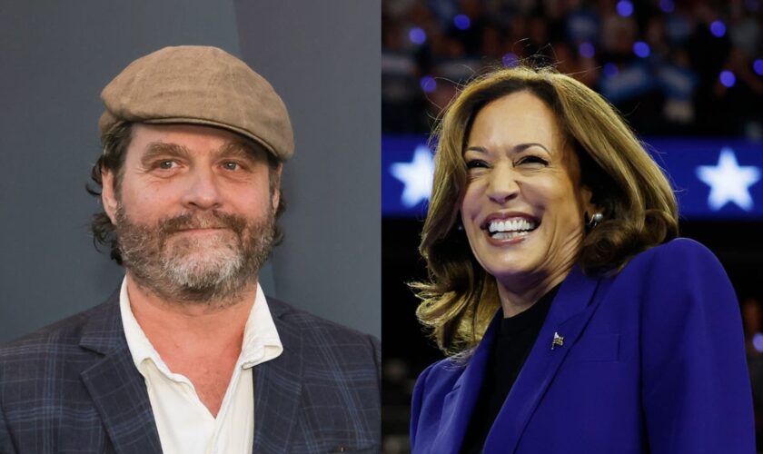 Zach Galifianakis warns Kamala Harris celebrity endorsements could backfire