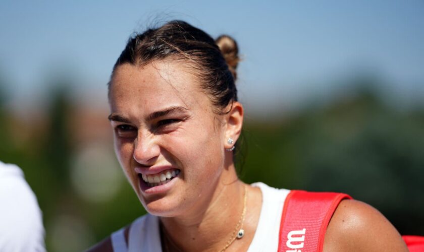 Aryna Sabalenka admits she should have taken a break after death of ex-boyfriend