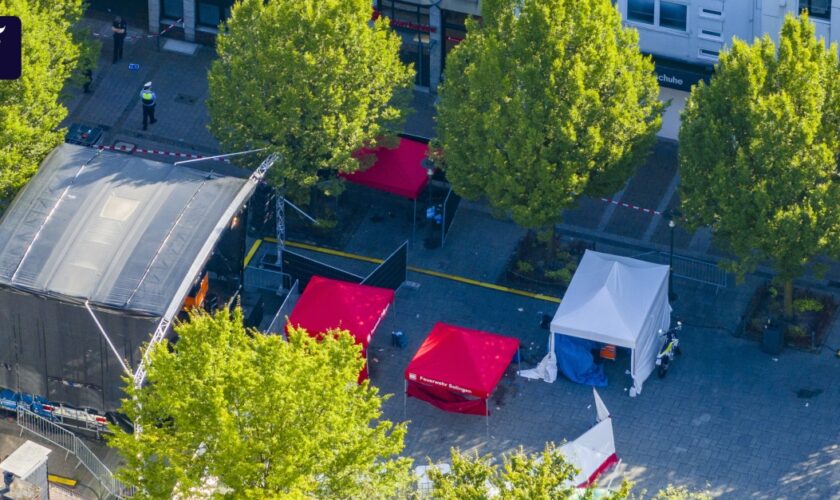 Anschlag in Solingen: Festgenommener soll nicht der Täter sein