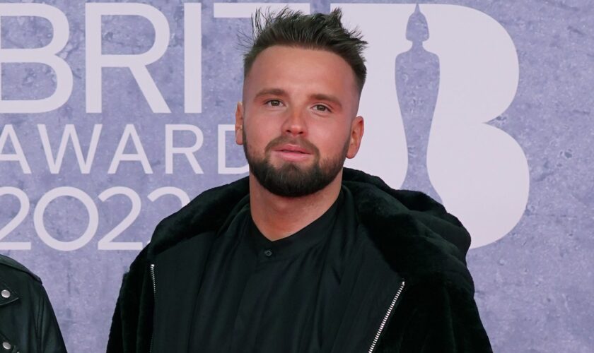 DJ Topic attending the Brit Awards 2022 at the O2 Arena, London. Pic: Ian West/PA