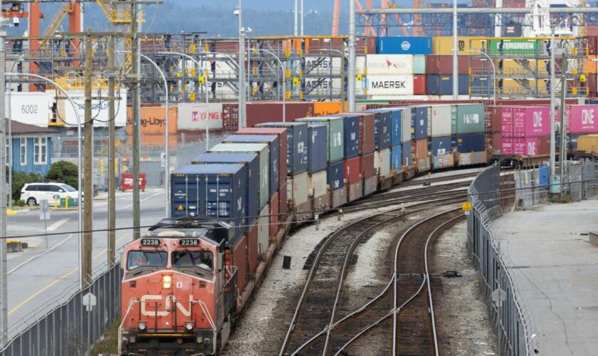 L’arrêt du fret ferroviaire au Canada crée des inquiétudes pour l’économie