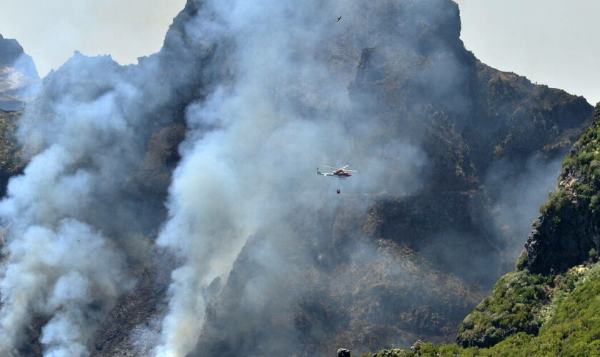 Le Portugal appelle à l’aide en raison d’un incendie dévastateur sur l’île touristique de Madère