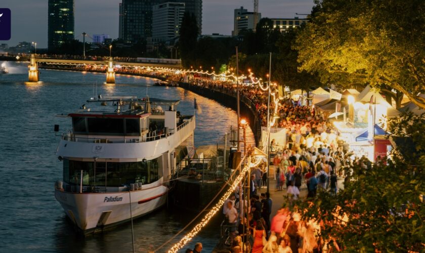 Frankfurter Museumsuferfest: Drachenboote, Reiswein und Mythologie