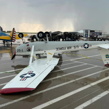 US service members injured after wild storm hits McConnell AFB, forcing air show cancellation