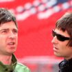 LONDON - OCTOBER 16: L-R Noel and Liam Gallagher attend the Oasis photocall in Wembley Stadium to promote their new album 'Dig out Your Soul' released on October 6, and their two sold out concerts at Wembley Arena, on October 16, 2008 in London, England. (Photo by Dave Hogan/Getty Images)