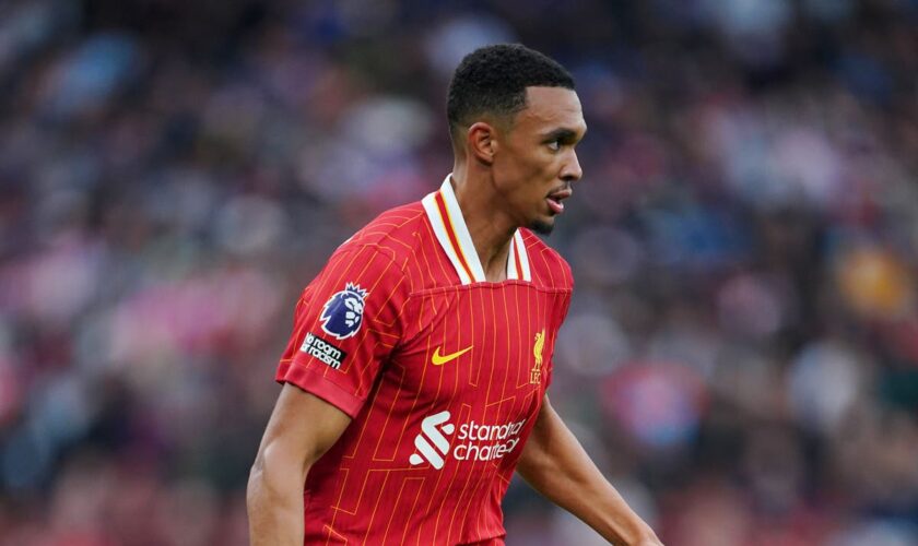 Liverpool boss Arne Slot not concerned by Trent Alexander-Arnold reaction