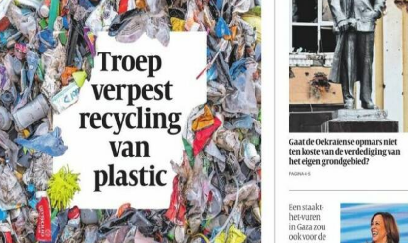 Les déchets mal triés entravent le recyclage des plastiques