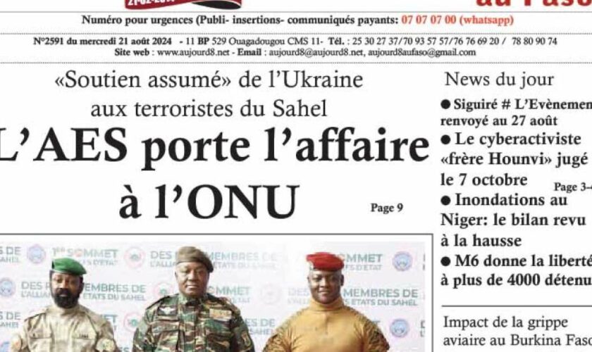 Soutien de l’Ukraine aux rebelles touaregs : les trois États du Sahel saisissent l’ONU