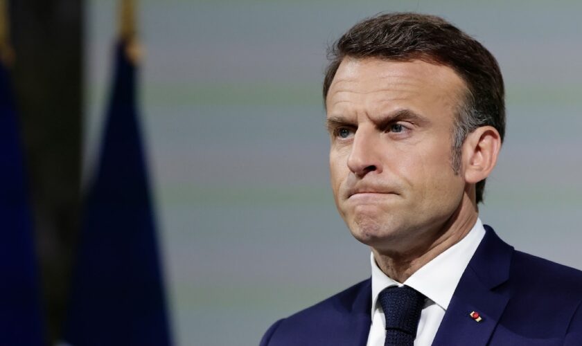 Le président Emmanuel Macron à Paris, le 12 juin 2024