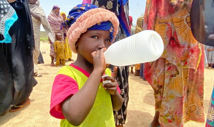 As Sudan's war rages on, trucks crammed with aid have been sitting in the sun for weeks