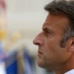 Emmanuel Macron lors du 80e anniversaire de la préfecture de police de Paris, le 12 août 2024.