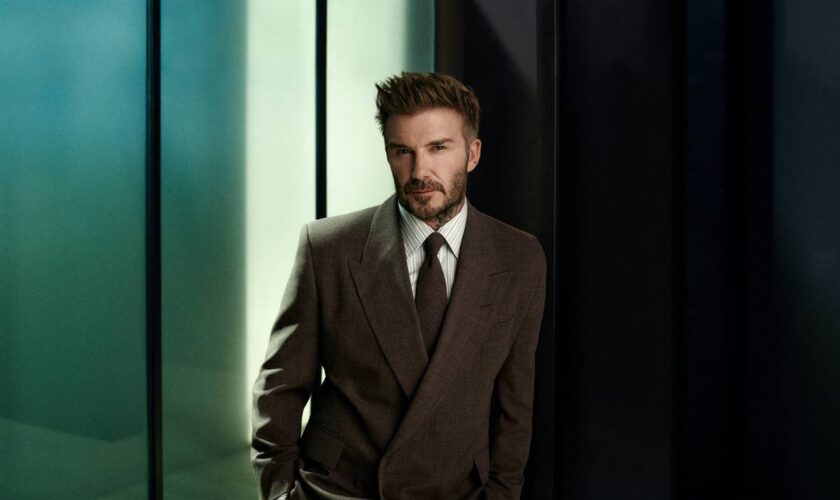 David Beckham appears in his first BOSS campaign