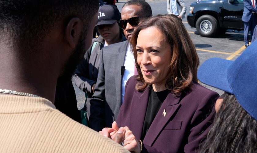 Republican group cites notorious Dred Scott ruling as reason Kamala Harris can’t be president