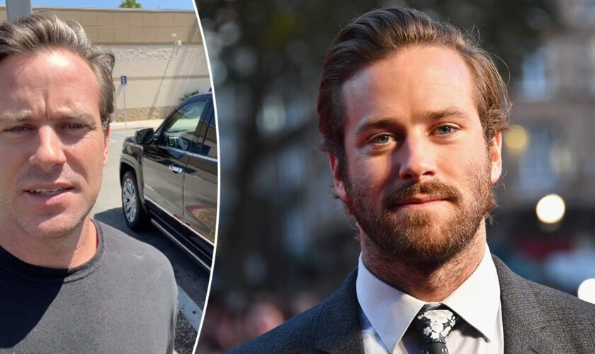 Armie Hammer ‘can’t afford’ gas, forced to sell truck after cannibalism accusations