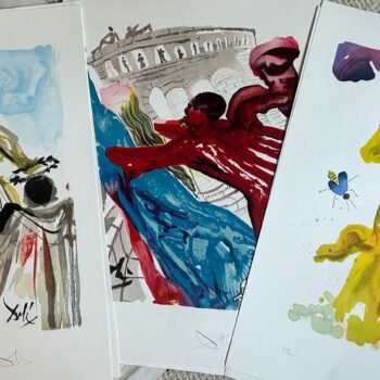 Salvador Dali prints found 'tucked away' in garage after 50 years