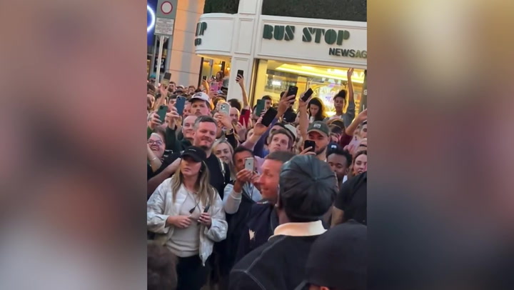 Coldplay join Burna Boy and Little Simz to busk on Dublin