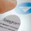 Symbolic photo: The logo of the instant messaging service Telegram can be seen on a smartphone. Berlin, January 20, 2022 Photo by: Thomas Trutschel/picture-alliance/dpa/AP Images