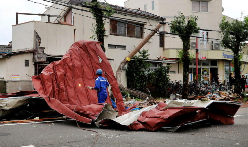 Japon : le typhon Shanshan a touché terre, faisant déjà 3 morts et 82 blessés