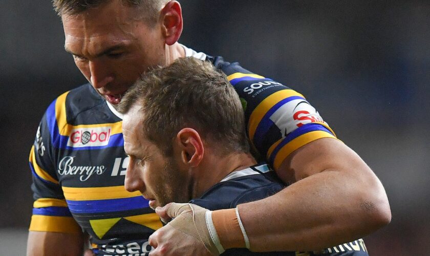 Kevin Sinfield and Rob Burrow