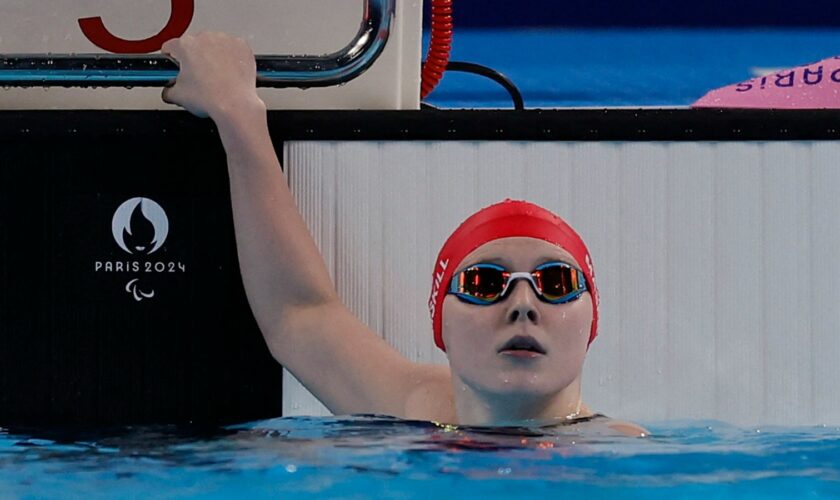 Great Britain claim first gold of Paralympics as swimmer breaks world record