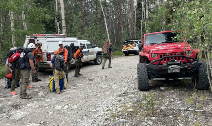 Un randonneur secouru dans le Colorado après avoir été abandonné par ses collègues en montagne