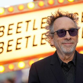 Tim Burton attending the UK premiere of Beetlejuice Beetlejuice at Cineworld Leicester Square, London. Picture date: Thursday August 29, 2024. Pic: PA