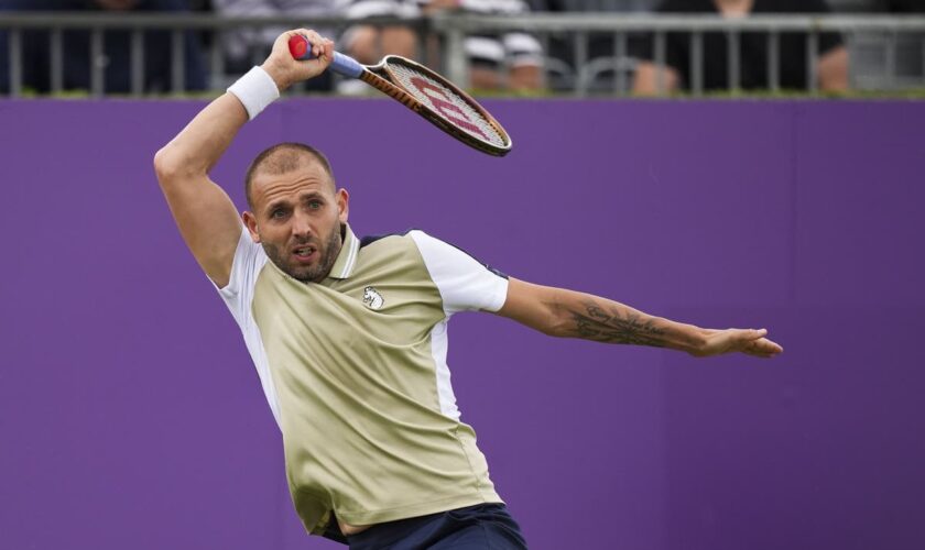 Dan Evans still recovering from record US Open win despite repeat success