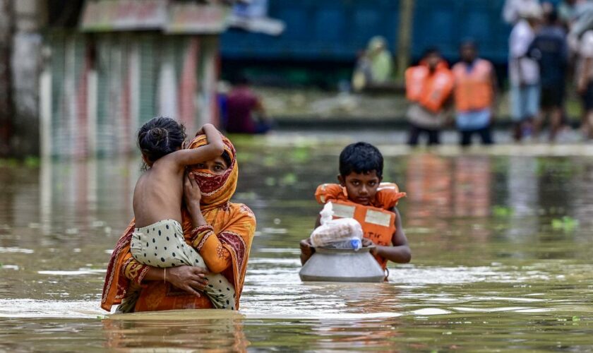 Unicef: Millionen Kinder von Hochwasser in Bangladesch betroffen