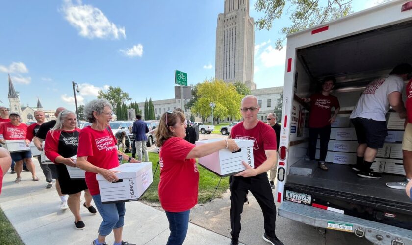 A measure to repeal a private school tuition funding law in Nebraska will make the November ballot