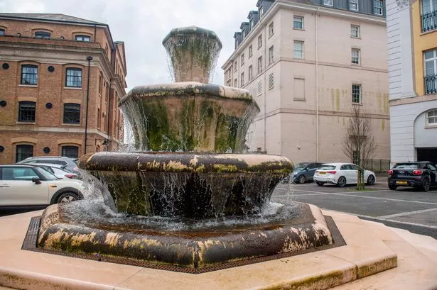 Water fountain in King Charles' model village vandalised with washing-up liquid