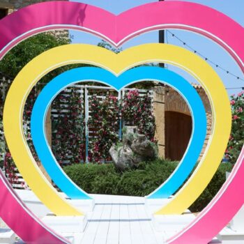 Love Island 2024 villa. Pic: ITV/Love Island/Shutterstock