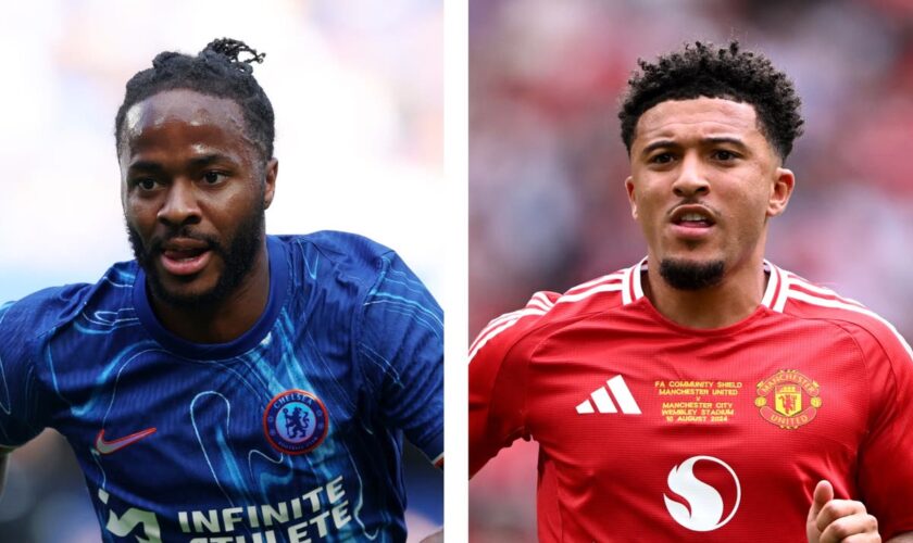 Transfer deadline day: Arsenal sign Raheem Sterling as Chelsea capture Jadon Sancho