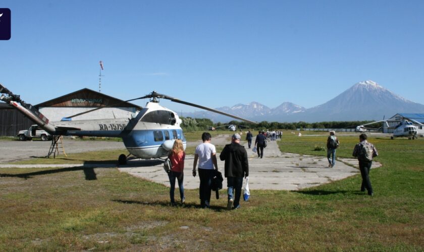 Hubschrauber mit 22 Menschen auf Kamtschatka verschollen