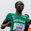 Australian teen sprint star,  Gout Gout. Credit: Athletics Australia