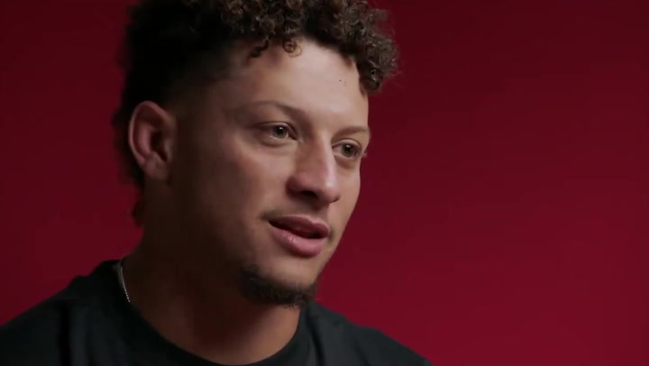 Super Bowl winner Patrick Mahomes on Taylor Swift